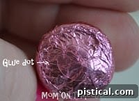 Two Hershey's Kisses joined at the base