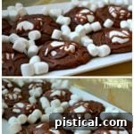 Marshmallow and Chocolate Cookies