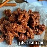 Featured image of Sugar and Spice Pecans, showcasing their delectable coating.