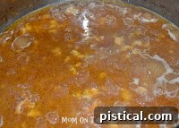 Pan drippings for gravy