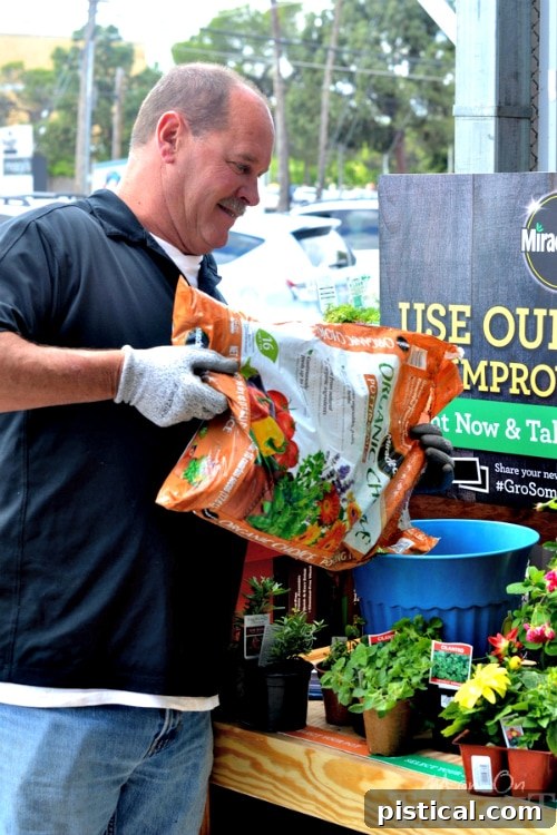 A person tending to a container garden, showcasing the versatility of small space gardening.