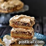 Brown Sugar Meringue Coconut Cookie Bars