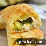 Thumbnail of Cheesy Chicken and Broccoli Puffs recipe