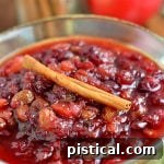 Finished Slow Cooker Spiced Cranberry Chutney