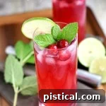 A small image of a Cranberry Mojito drink.