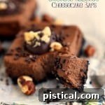 Chocolate Hazelnut Cheesecake Bars