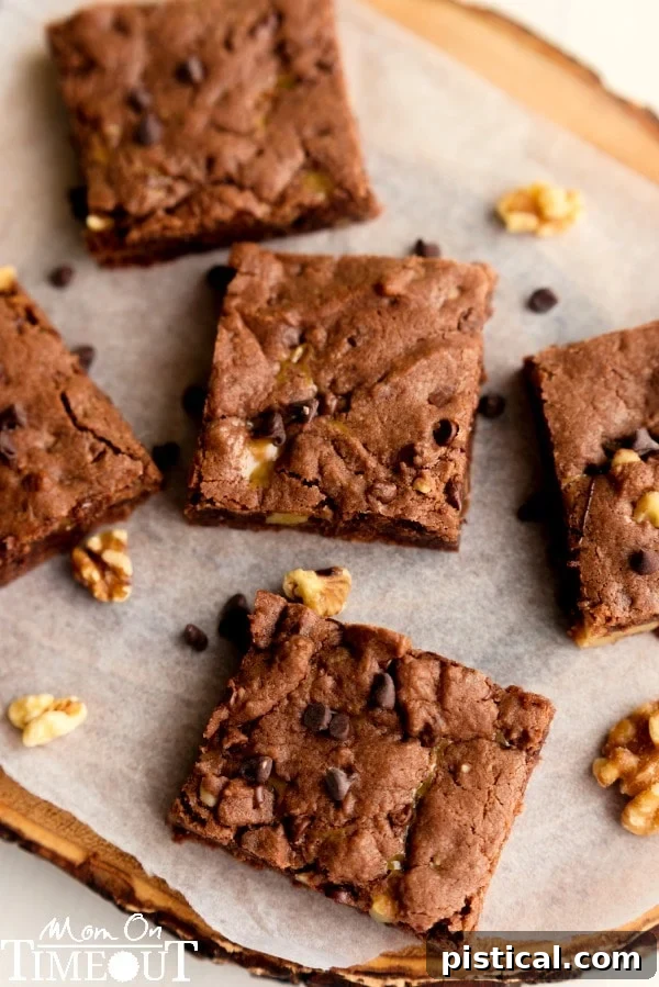 Ultimate German Chocolate Caramel Brownies 3 Close-up of a delicious caramel nut brownie square, ready to be enjoyed.