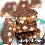 Peanut Butter S'mores No-Bake Brownies