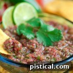 Easy Garden Blender Salsa