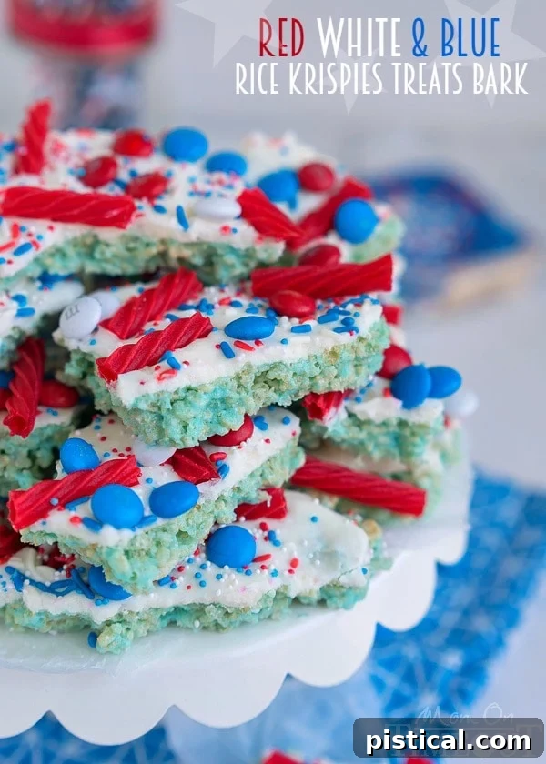 A close-up shot of the unadorned Rice Krispies Treat base, showing its texture before the candy coating and sprinkles are added.