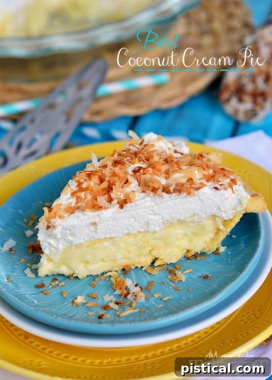 Best Coconut Cream Pie recipe - easy and delicious