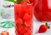 Fresh Strawberry Mojito Recipe: Sparkling Summer Cocktail